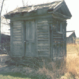 Greek Revival Outhouse