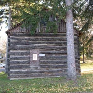 The Cabin at the Cayuga Museum in Auburn